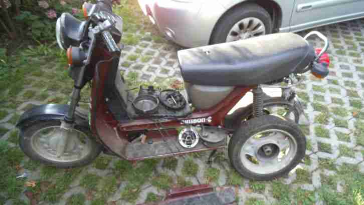 Simson SR50 N Bastler Moped mit Papieren ohne Motor Zündung vorhanden