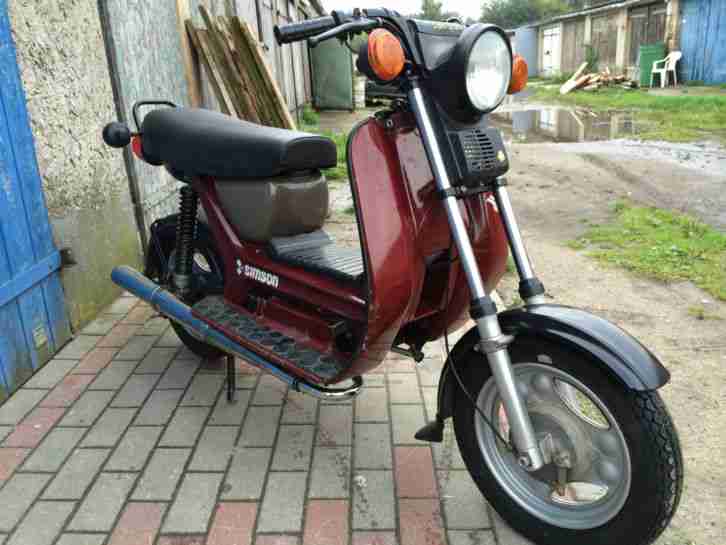 Simson SR50 N SR 50 Roller 70ccm Motor DDR Moped orig. Papiere