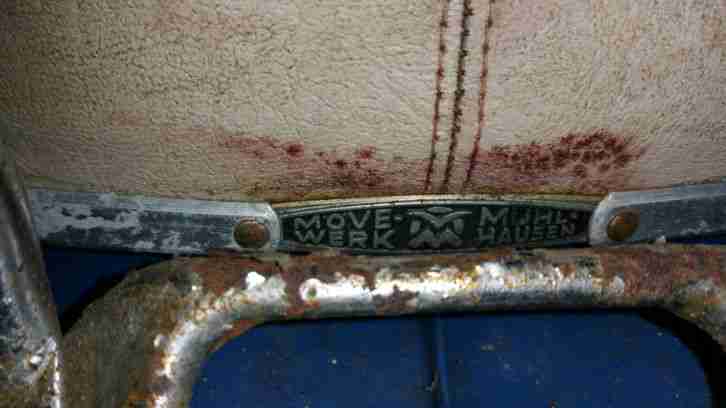 Simson Schwalbe 1964 DDR Registrierschein Möve Sitzbank Aluleisten Motor läuft