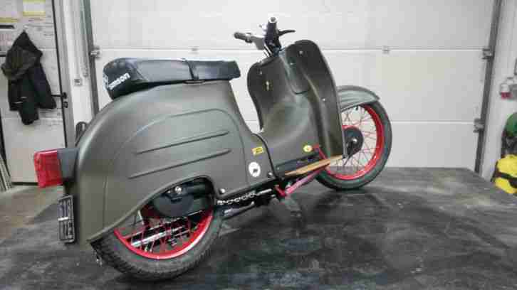 Simson Schwalbe KR 51/1 Hot Rod Cafe racer neu Aufbau