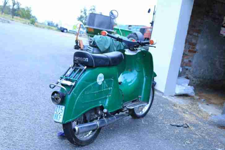 Simson Schwalbe KR 51/2 L, durch Unfall beschädigt