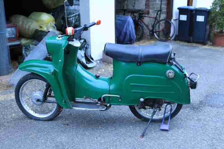 Simson Schwalbe KR 51/2 L, durch Unfall beschädigt