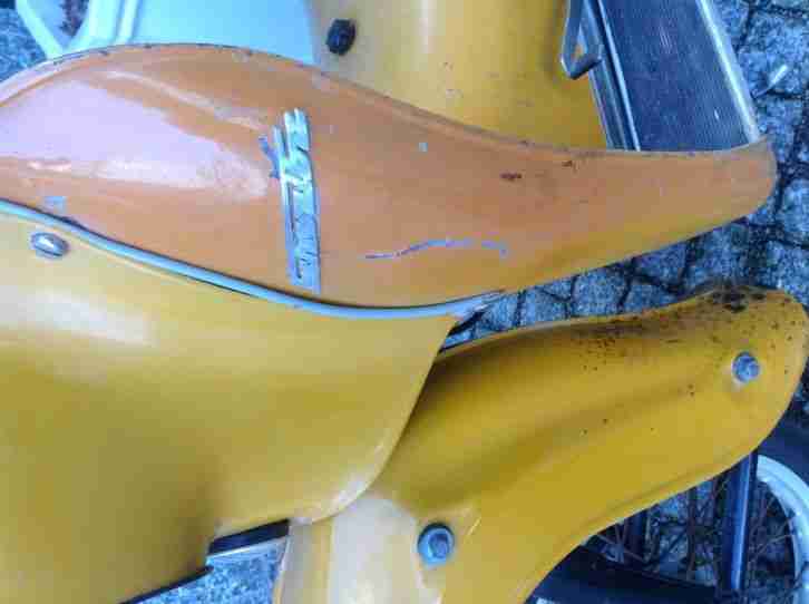 Simson Schwalbe KR Moped gelb Erstzulassung 1978 51/1K + diverse Ersatzteile!!!