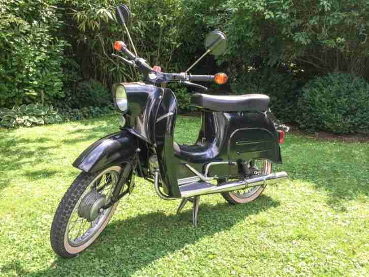 Simson Schwalbe KR51/1, 3-Gang, schwarz, zugelassen, fahrbereit mit Papieren