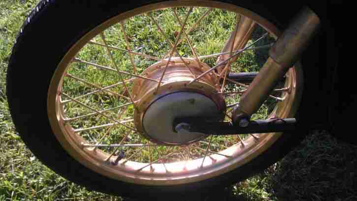 Simson Schwalbe KR51/1 BJ 1968 neu lackiert mit echte Goldpigment mit Papiere