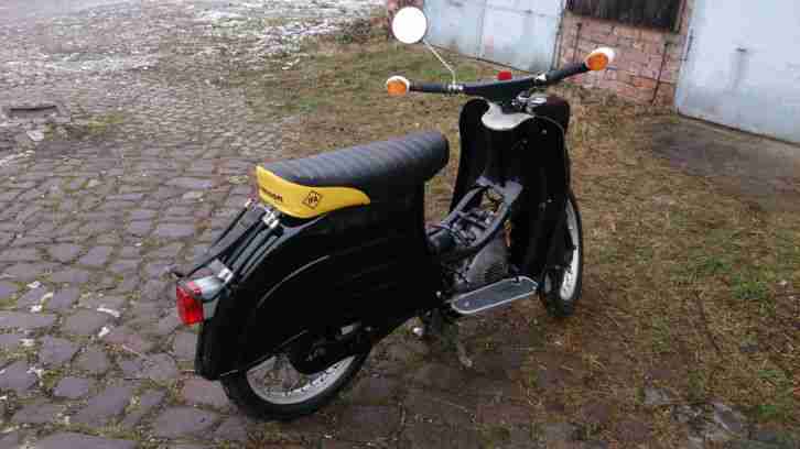 Simson Schwalbe KR51/1 K Neuaufbau, super Optik, 6V Elektronik-Zündung, Bj. 78