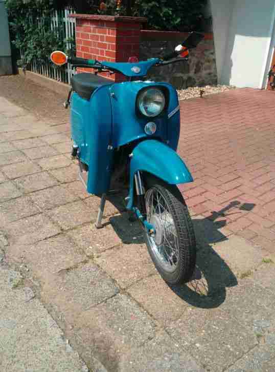 Simson Schwalbe KR51/1 kompletter Neuaufbau original mit DDR Papiere, erste Hand