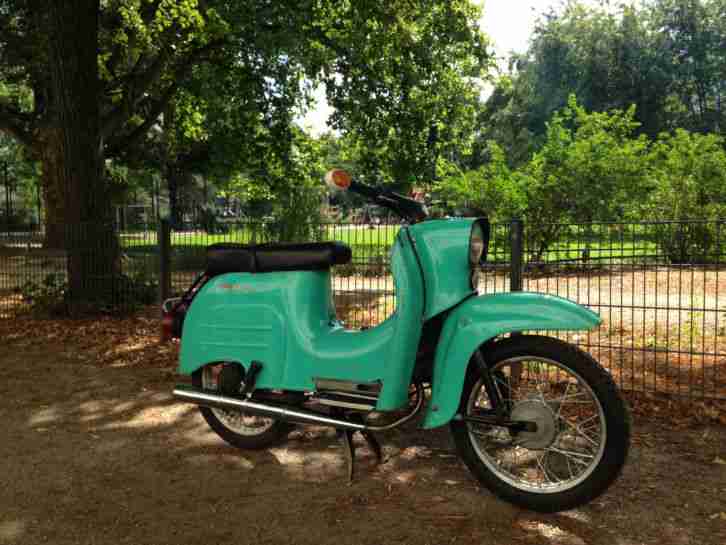 Simson Schwalbe KR51/2 4 Gang original DDR Papiere in top Zustand