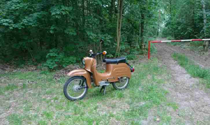 Simson Schwalbe Kr51/2 Bj.1984 in Biberbraun, Orginal Papiere usw...