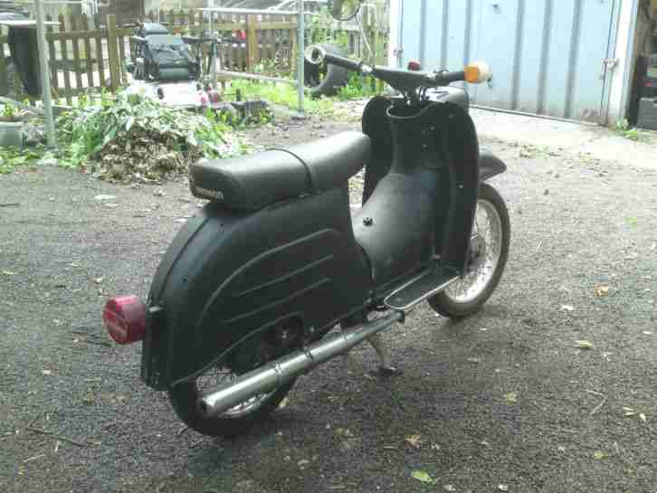 Simson Schwalbe Motor springt an