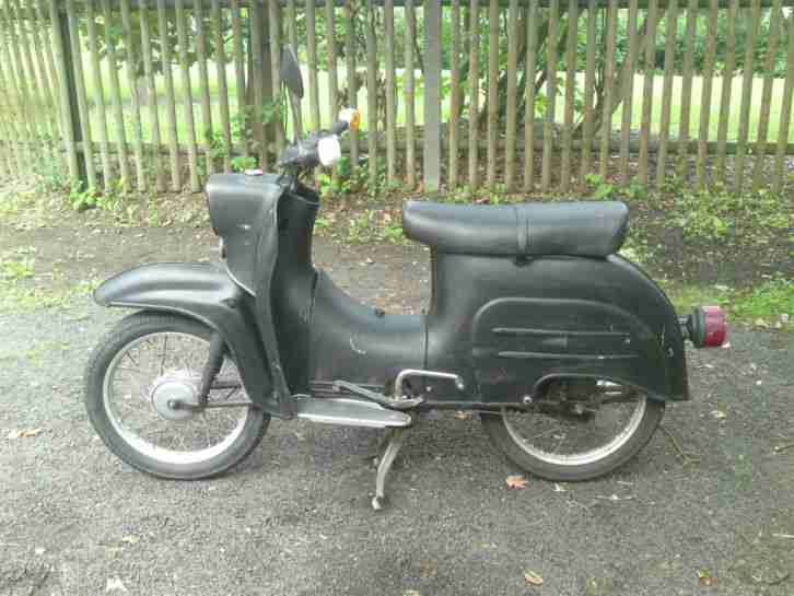 Simson Schwalbe Motor springt an