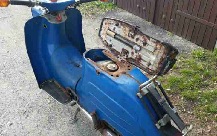 Simson Schwalbe ,Scheunenfund mit DDR Papieren