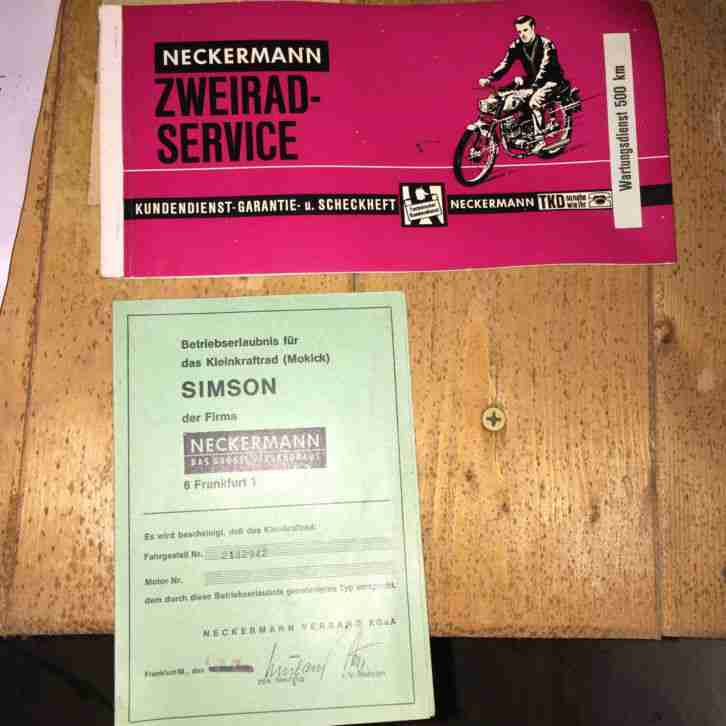 Simson Spatz SR 4-1 Mokick, Scheunenfund