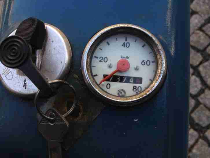 Simson Sperber ORIGINAL PAPIERE ORIGINAL MOTOR Habicht Schwalbe