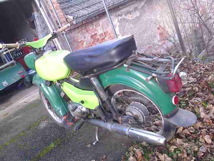 Simson Sperber Papiere Vergaser Neu Grün Komplett 4 Gang