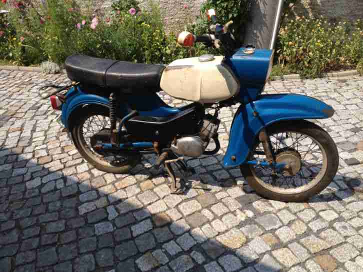 Simson Sperber SR 4-3 BJ. 1969 Originalbrief DDR Kaufvertrag Motor läuft Habicht