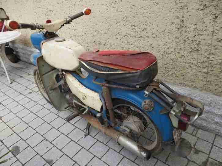 Simson Sperber SR4-3 75km/h 4-Gang Bj.71 Scheunenfund gute Restaurationsbasis