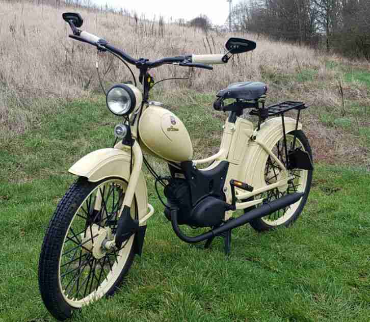 Simson Sr2 SR 2 Custom Umbau alles neu 2,3 PS SR2 E Oldtimer Papiere Wohnwagen