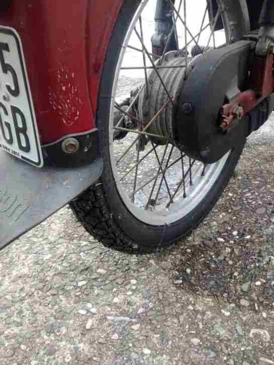 Simson Star, Bj.1972, Motor läuft, Bastlerfahrzeug