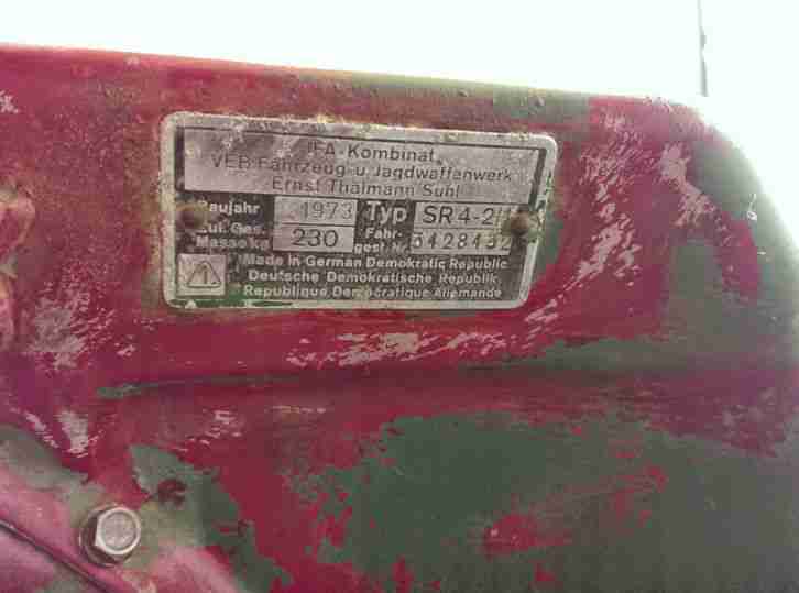 Simson - Star - SR 4-2 / 1 Moped