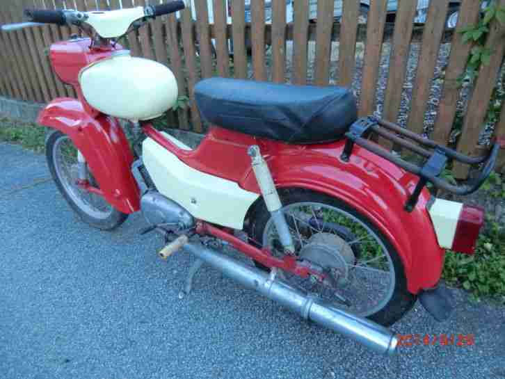 Simson Star SR4 - 2/1 / 3Gang Getriebe / 50ccm / mit Video / Bj.1968 / Ansehen