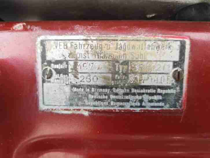 Simson Star SR4-2/1 Baujahr 1970 Moped