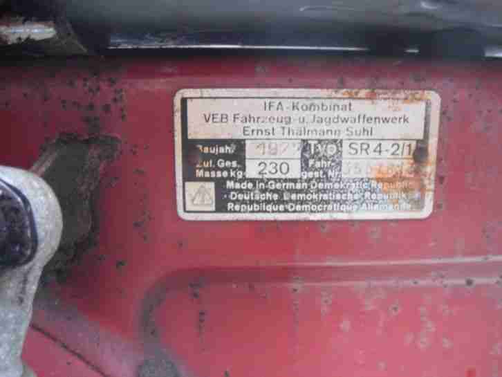 Simson Star SR4-2/1 DDR