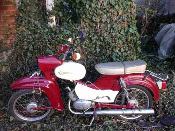 Simson Star Sr 4 Ddr Oldtimer Motorrad Moped