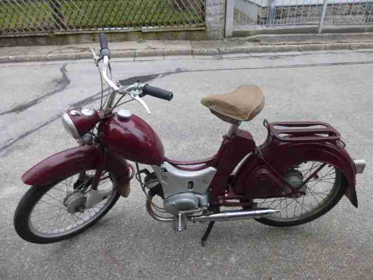 Simson Suhl VEB SR 2 E Moped 1964 läuft mit Registrierschein DDR Kult Oldtimer