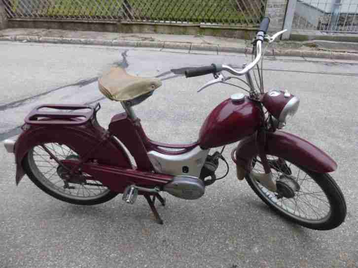 Simson Suhl VEB SR 2 E Moped 1964 läuft mit Registrierschein DDR Kult Oldtimer