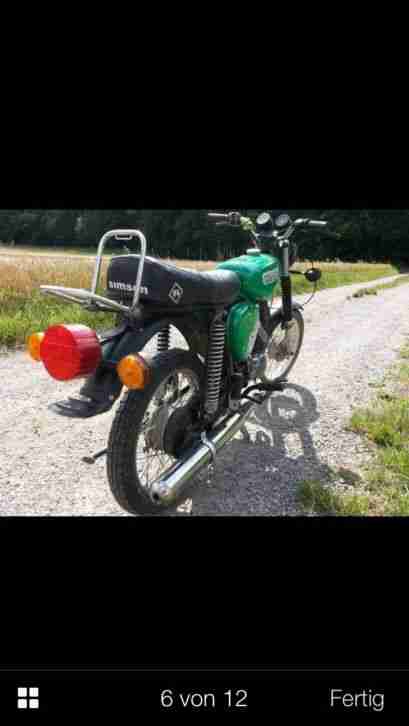 Simson s51 Moped 60 Kmh DDR Mit Papieren