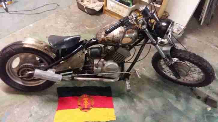 Simson s51 umbau zur chopper