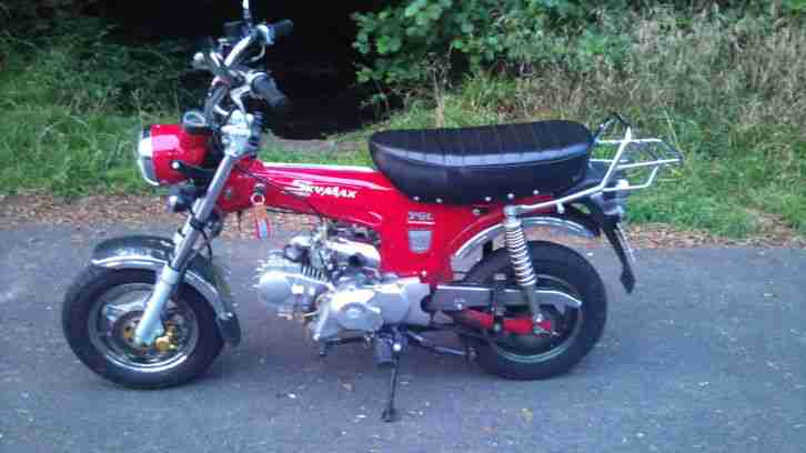 Skyteam Dax Motorrad Moped 125er Rot