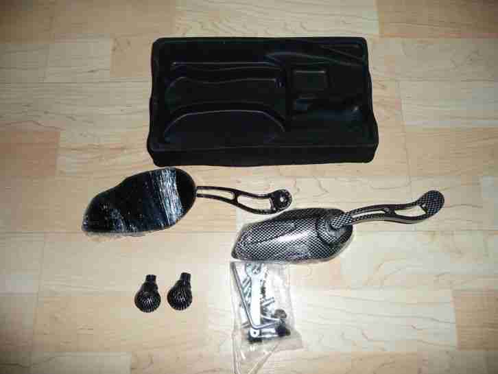 Spiegel Motorrad BMW Modell unbekannt Carbon Look NEU OVP