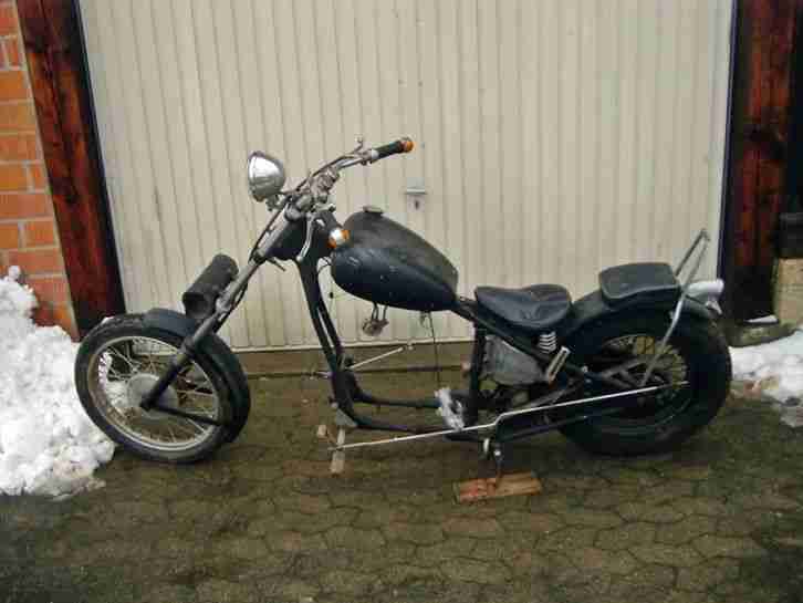 Starrahmen Triumph TR6S - Scheunenfund - Hardtail - Chopper - Bobber - Projekt