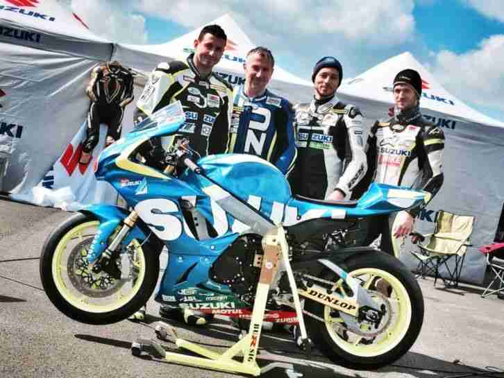 Startplatz der Suzuki GSX-R 750 Challenge & Motorrad Hockenheim Finale