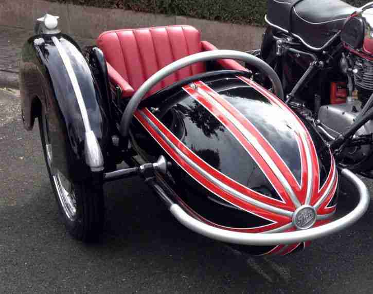 Steib S 500 L Seitenwagen restauriert mit BMW Rad und Bremse S500L Horex BMW