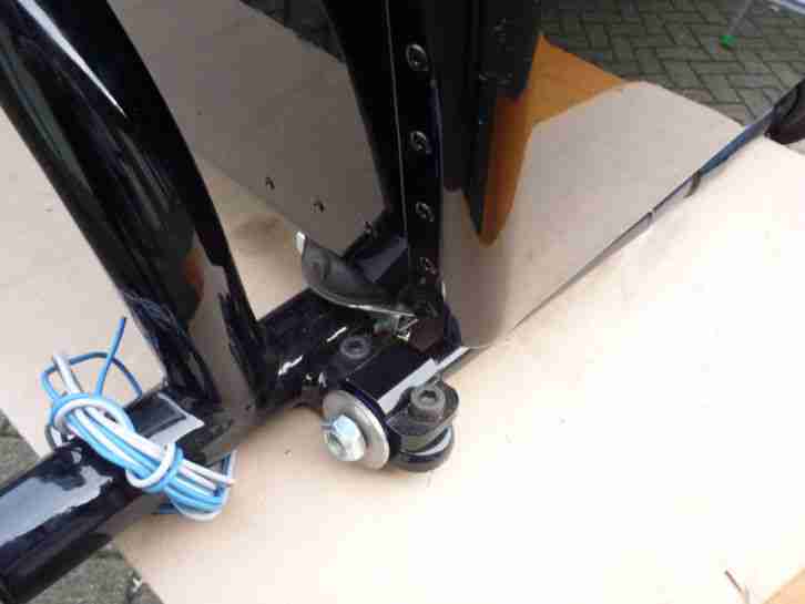 Stoye seltener seitenwagen Alukasten wie Post