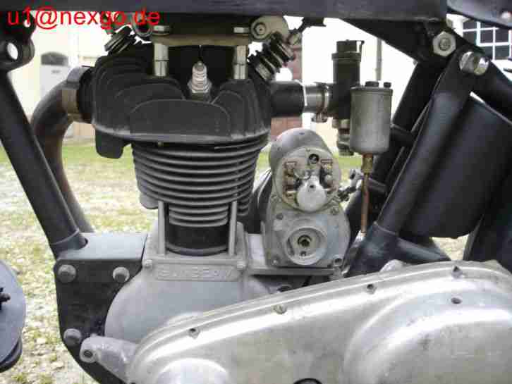 Sunbeam 500cc OHV 1936 Model 9 Vintageracer Vorkrieg zum Restaurieren