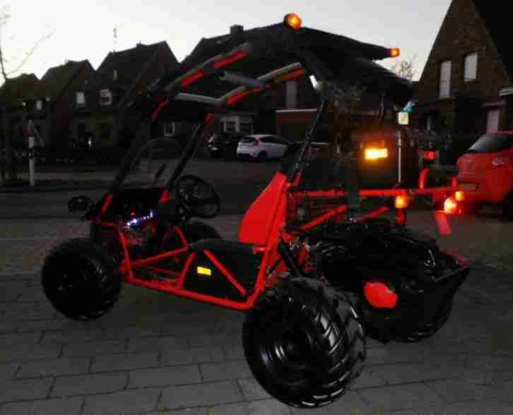 Super Adly Buggy (Hercules ) mit 125 ccm und Straßenzulassung