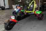 Super cooles Trike mit 70 ccm Motor Gokart