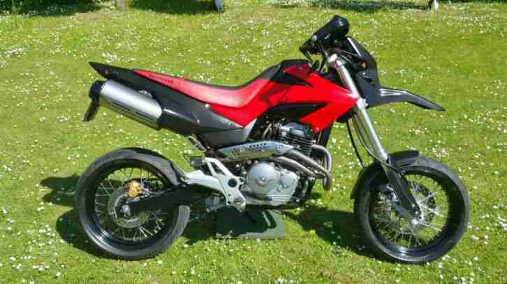 Supermoto Honda FMX 650 (RD12) mit 25Kw / Ez 07/05 / 6150 Km / TÜV Neu / A1