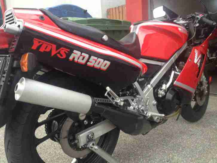 Superrarität RD 500 LC V4- Zweitaktrakete Bj 88 20000 km neuwertig TOPzustand