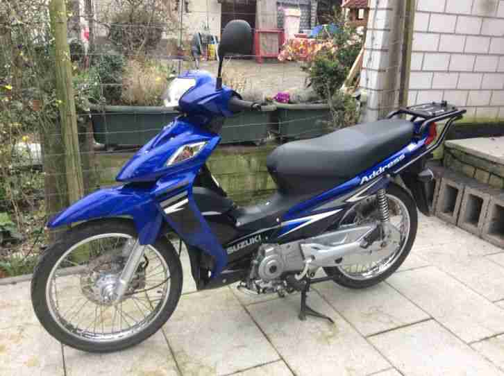 Suzuki 125 Address FL125SDW inkl. Top Case