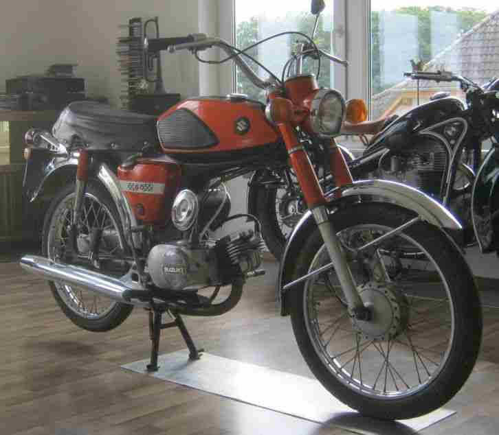 Suzuki A 50 Scrambler, GS Oldtimer, Bj. 74 , TOP ORIGINAL, RARITÄT, Enduro Moped