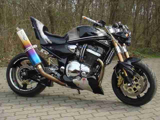 Suzuki Bandit 1200, Streetfighter, WV9A, Komplettumbau, Bj. 2004, Fighter