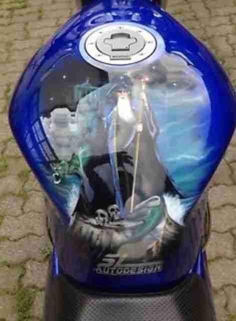 Suzuki Bandit GSF 600 vieles Neu in Blau 2003 Naked Bike TÜV 04/17 Blau