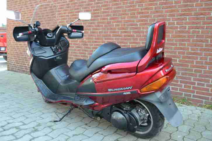 Suzuki Burgmann AN 400 Felgenschaden