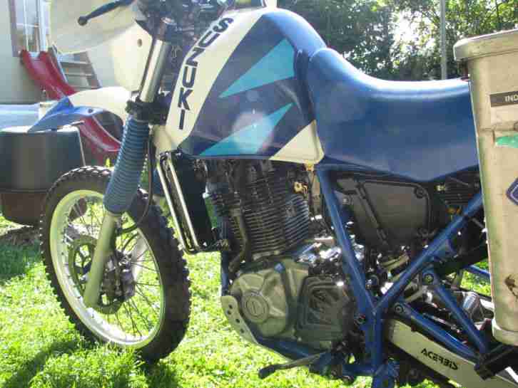 Suzuki Dr 650 Dakar SP41B TÜV neu mit Koffer reisefertig Motor überholt!