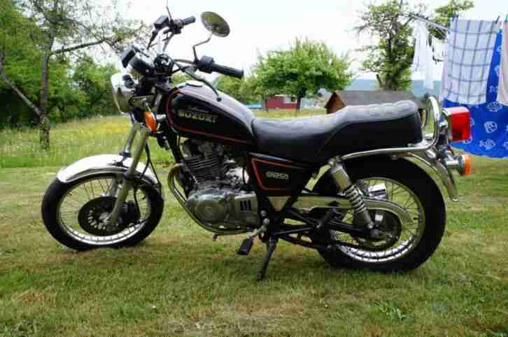 Suzuki GN 250 13 KW / 17 PS Bj. 1988 8900 KM